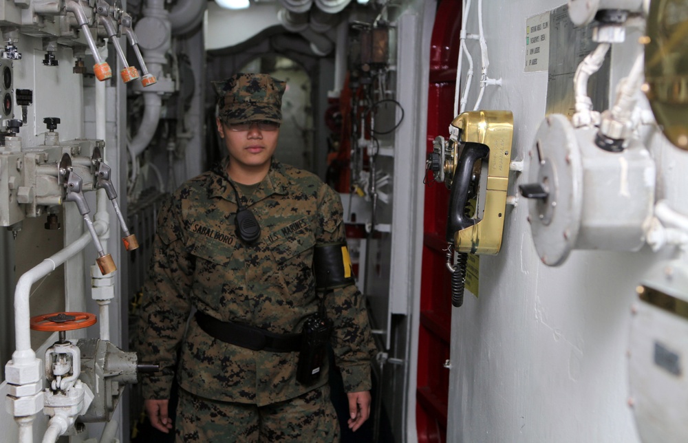Marine serves two crucial roles for 31st MEU