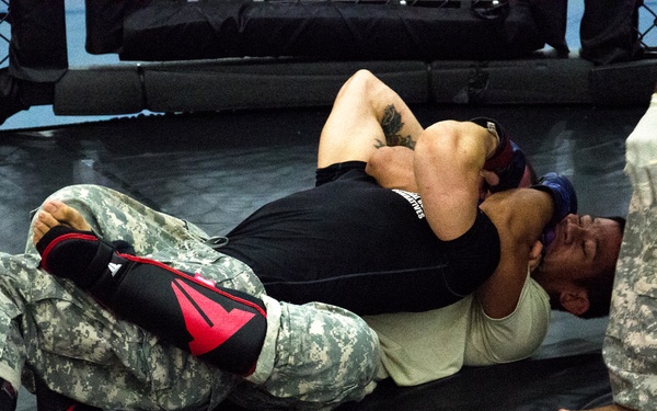 Combatives flyweight champion