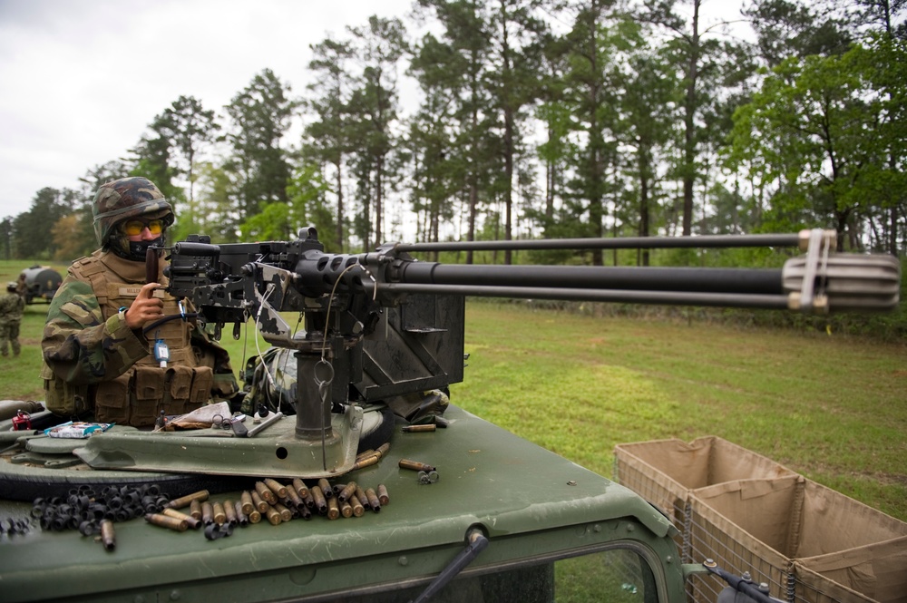 Seabees train to fight