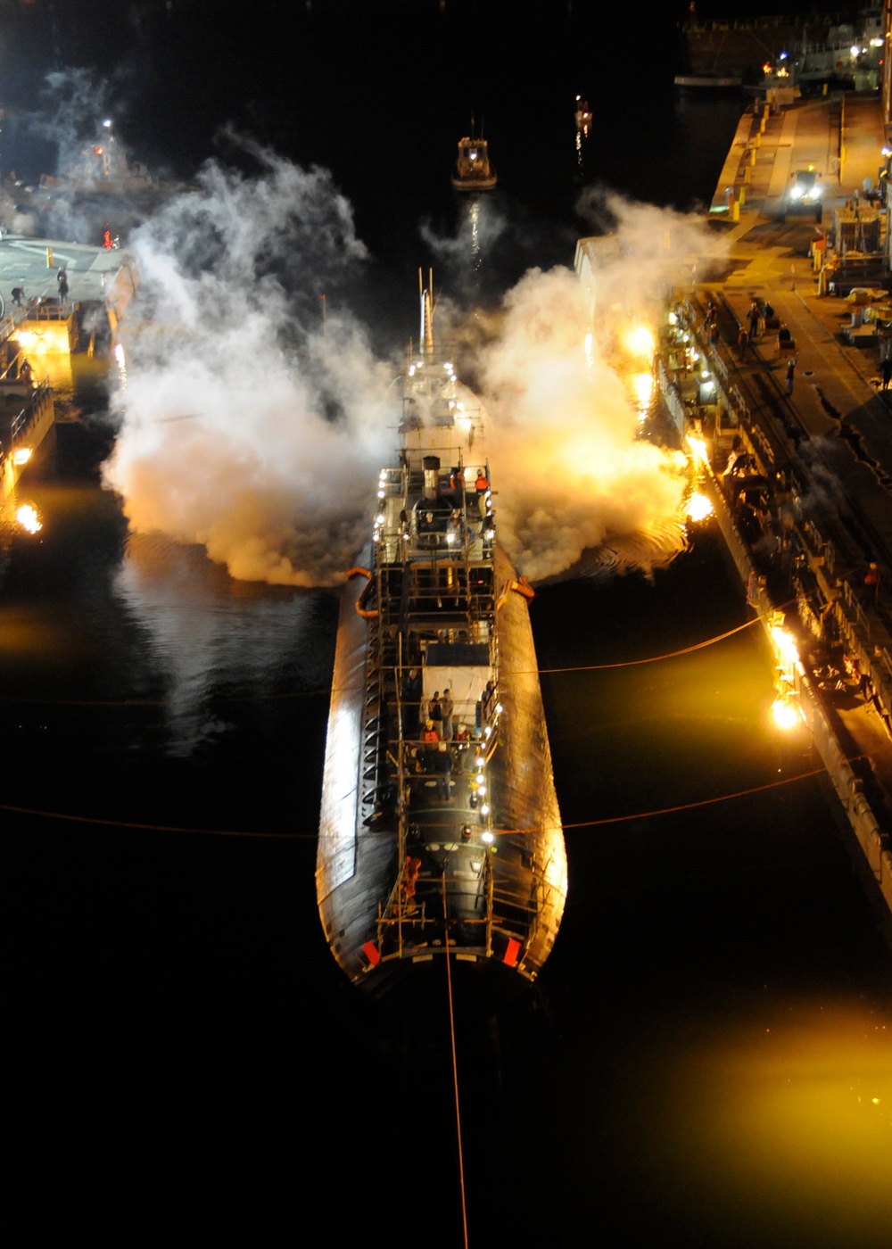 USS Miami in Portsmouth