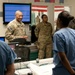 CSM Capel speaks to emergency trauma staff at Craig Hospital in Bagram