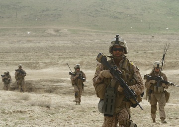 ‘Goliath’ Battery holds the front line at Kajaki