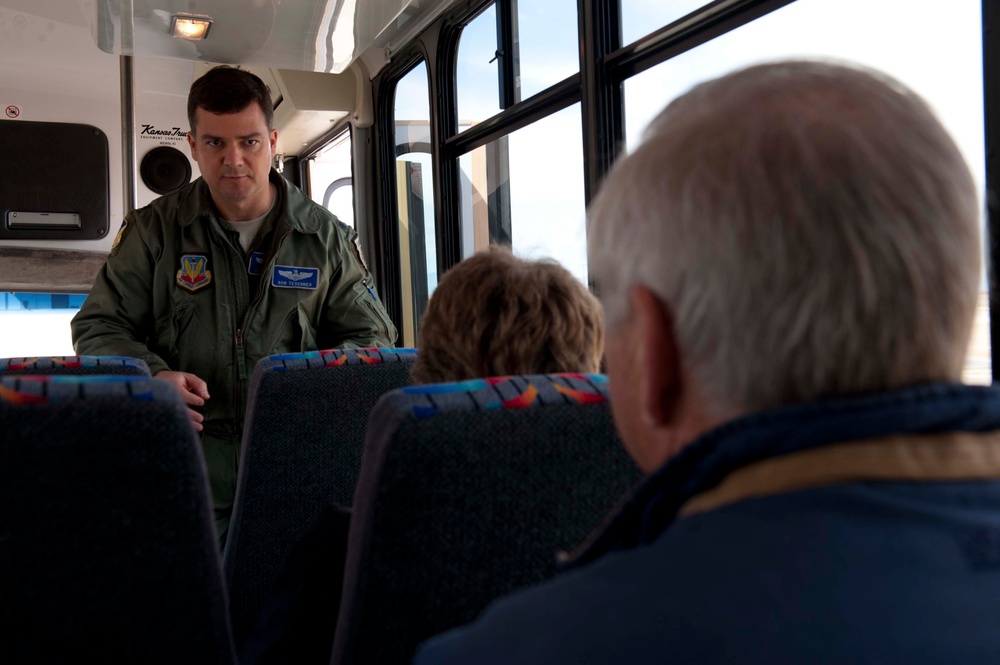 Members of the city of Las Cruces Visit Holloman