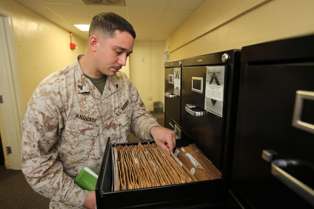 Cherry Point service records transition online