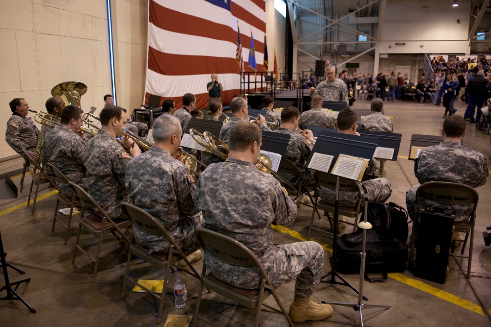 45th Infantry Brigade Combat Team soldiers return to Oklahoma