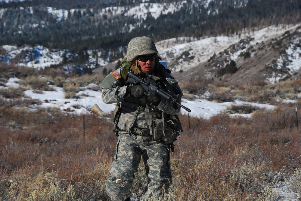 Infantry assault chemical camp at Mountain Warfare Training Center