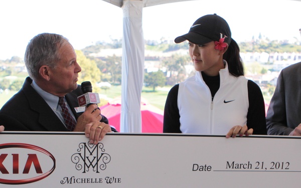 Michelle Wie, Kia Motors donate to Operation Hero