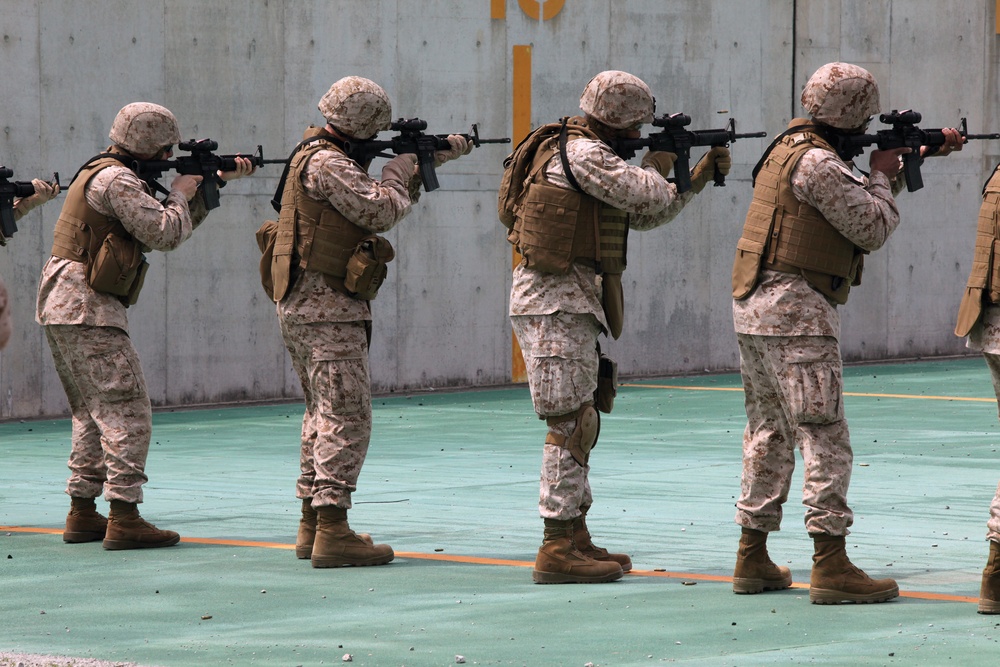 Marines prepare to join fight