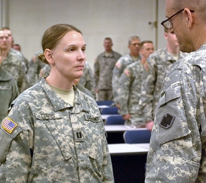 191st HHC commander promoted