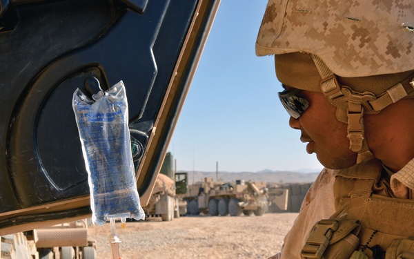 CLB-4 supports intelligence, surveillance, reconnaissance operations with combat logistics patrol