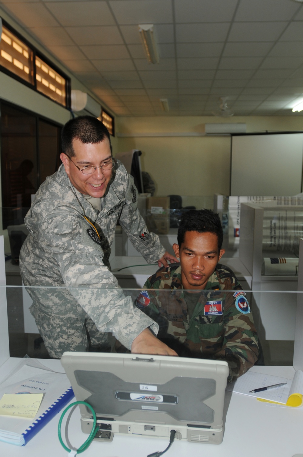 116th CBCT partners with Royal Cambodian Armed Forces