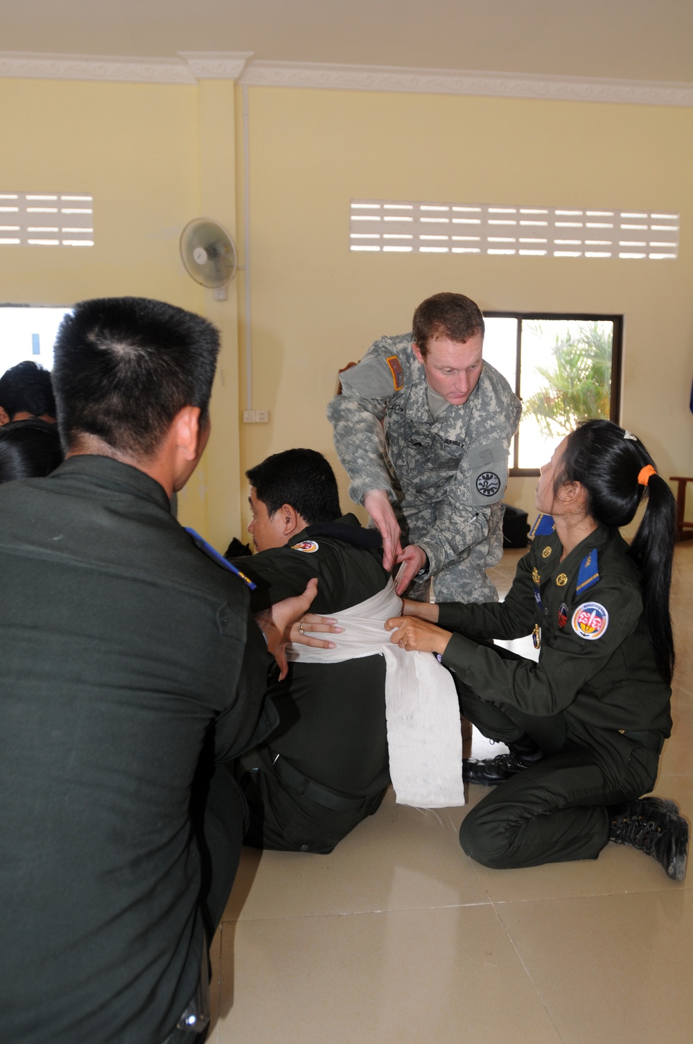 116th CBCT partners with Royal Cambodian Armed Forces