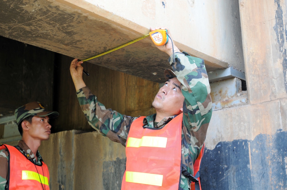 US Corps of Engineers partner with Royal Cambodian Armed Forces