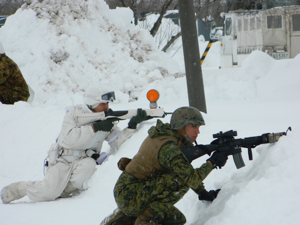 JGSDF, Marines conduct field training exercise during Forest Light