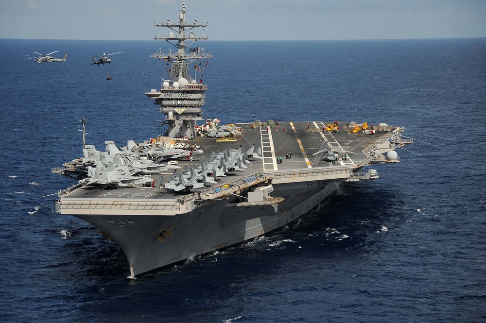 USS Dwight D. Eisenhower activity