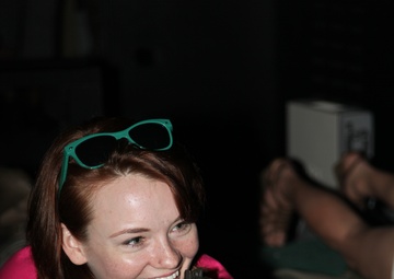 Fall in ladies!! Spouses experience a day in their Marines’ shoes