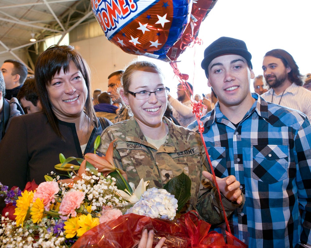 45th Infantry Brigade Combat Team soldiers return to Oklahoma