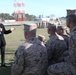 Phil Downer speaks to young Marines about hardship, resilience