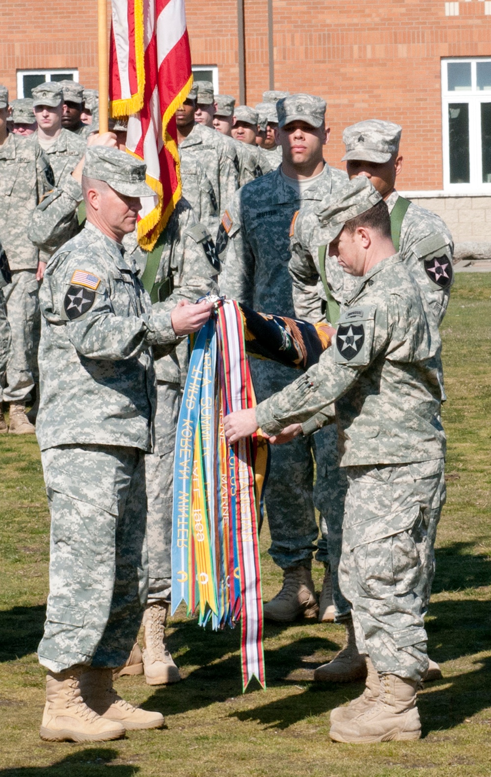 JBLM soldiers receive Navy Presidential Unit Citation