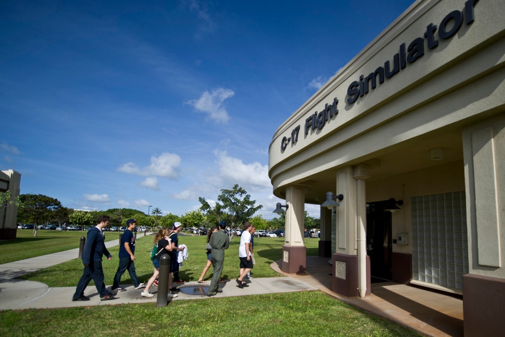 High school career day at Joint Base Pearl Harbor-Hickam