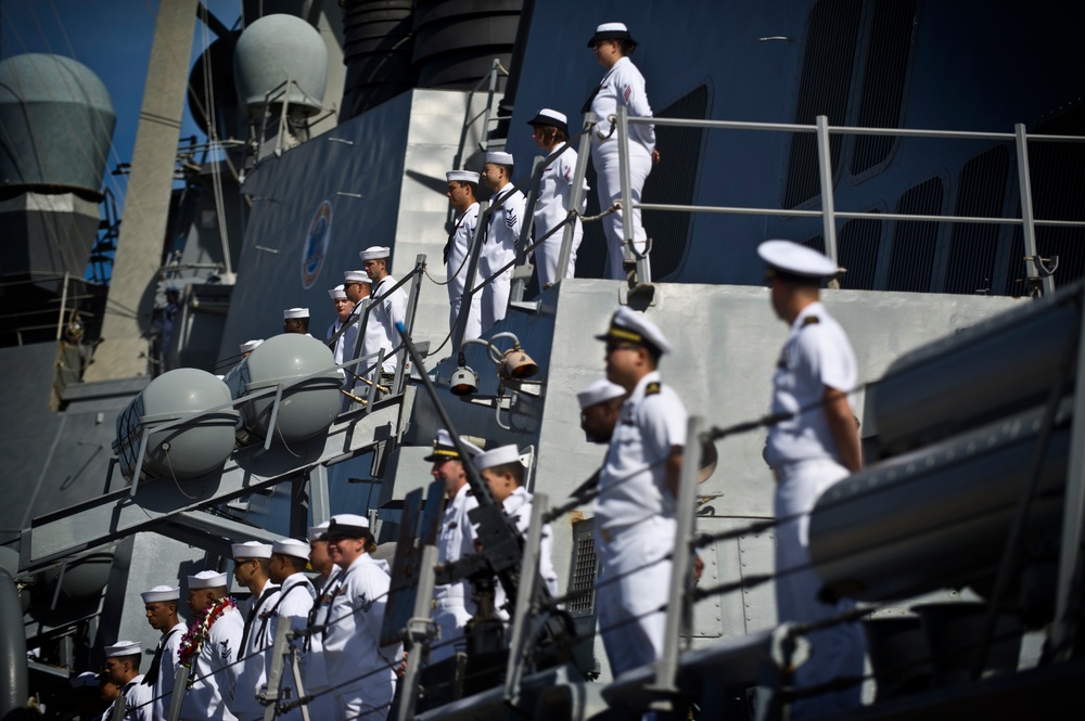 USS O'Kane departs for deployment