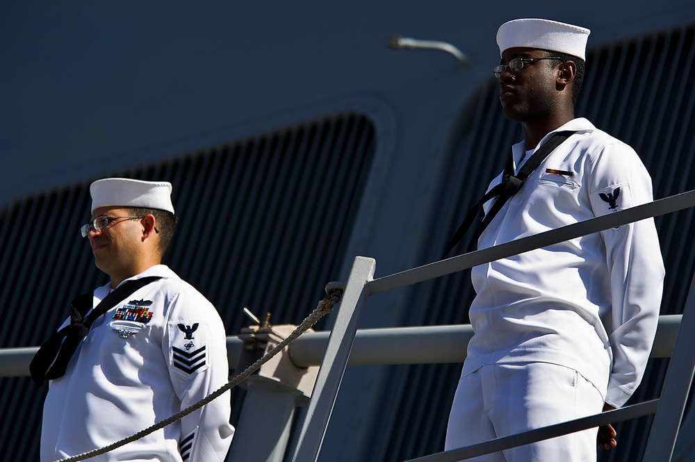 USS O'Kane departs for deployment