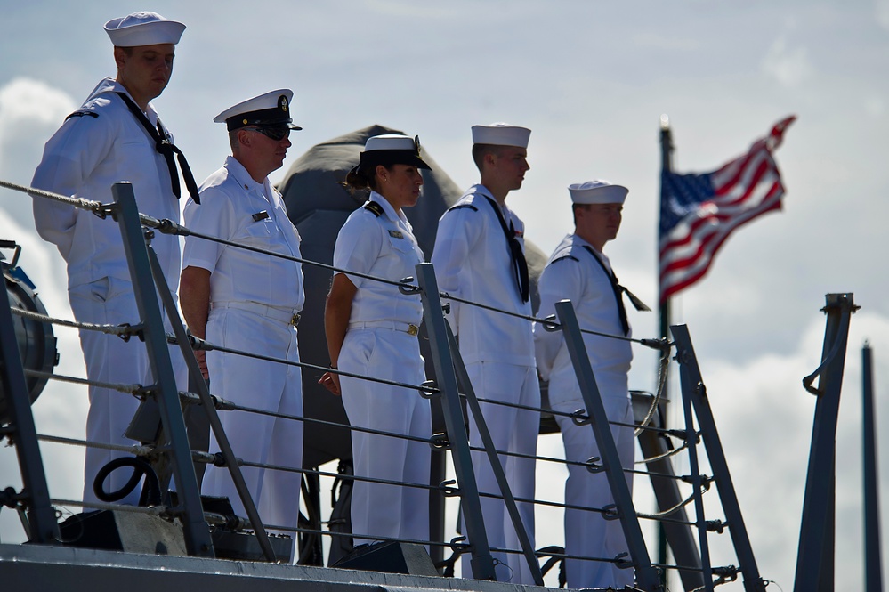 USS O'Kane departs for deployment