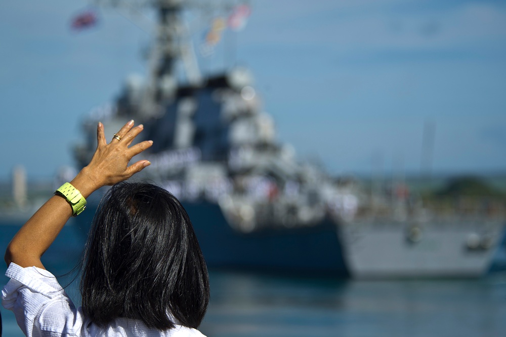 USS O'Kane departs for deployment