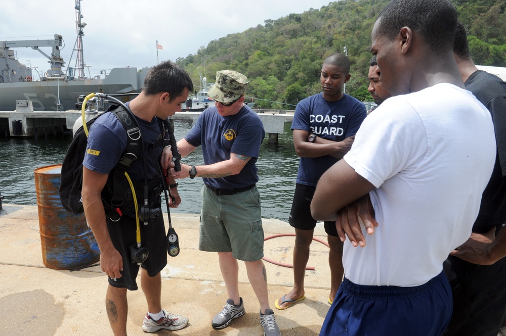 Navy Diver - Southern Partnership Station 2012