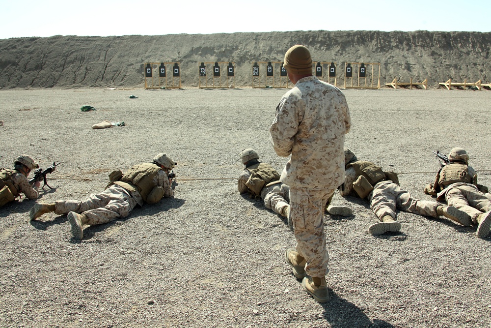 Security patrol in Musa Qal'eh