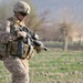 Security patrol in Musa Qal'eh