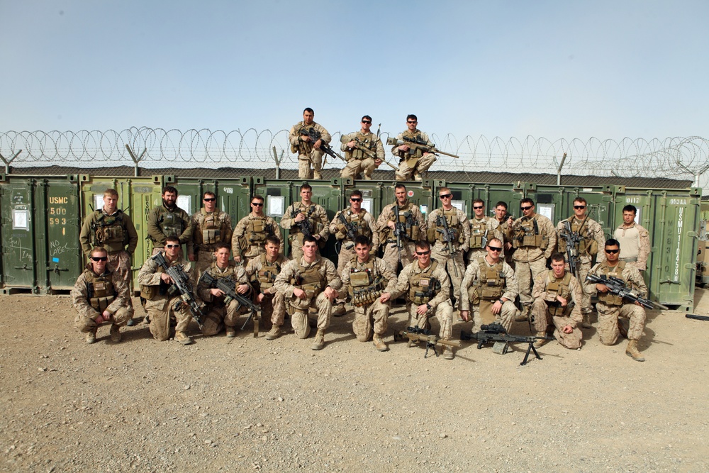 Patrol in Helmand province