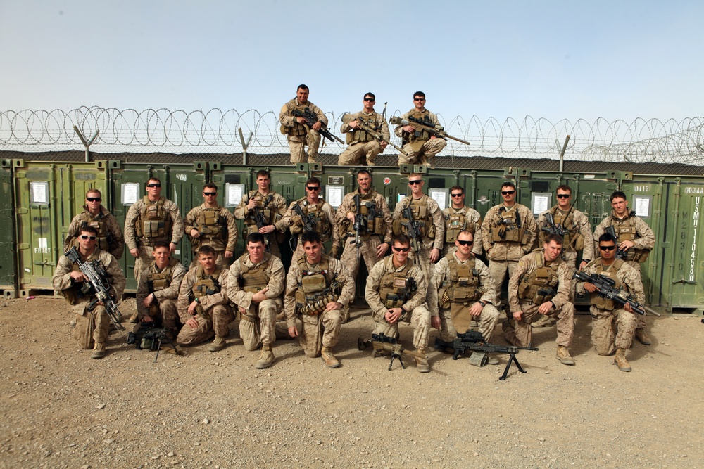 Patrol in Helmand province