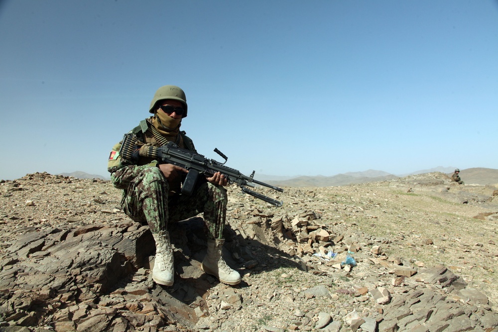 Patrol in Helmand province