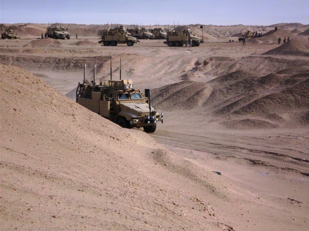 MRAP Off-Road Driving Course