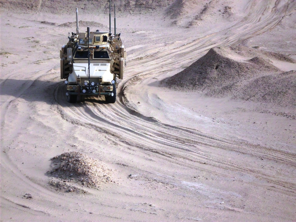 MRAP Off-Road Driving Course