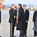 The president visits Korea