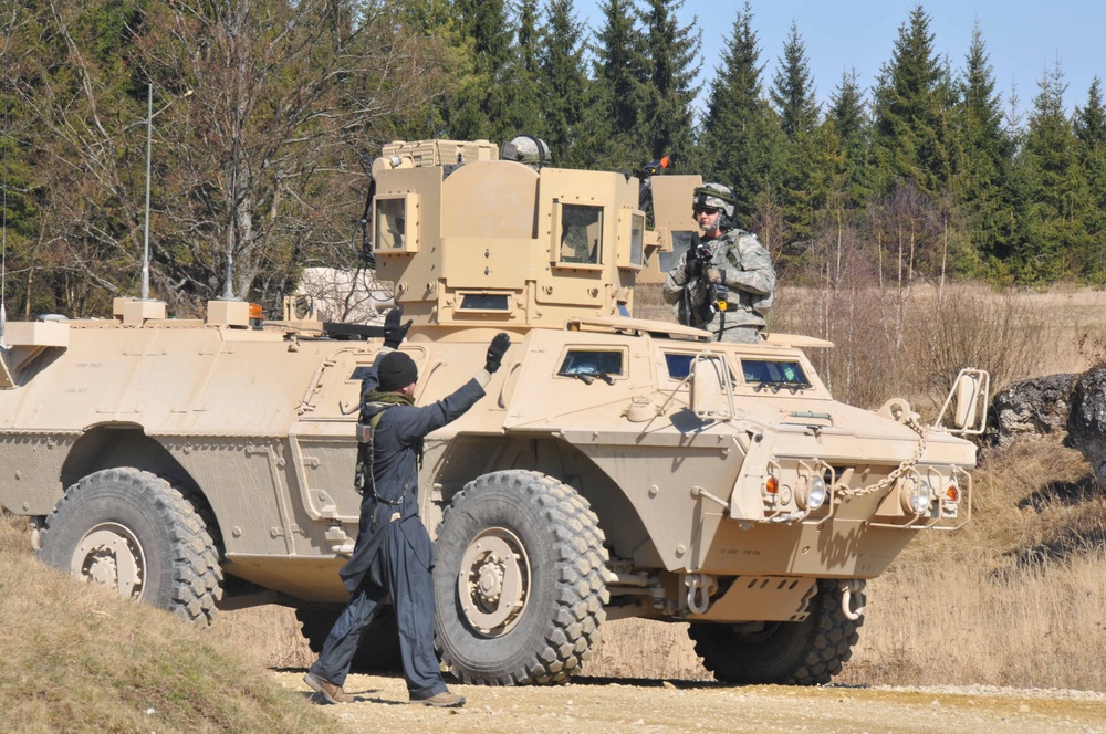 173rd Airborne Brigade Combat Team mission rehearsal exercise