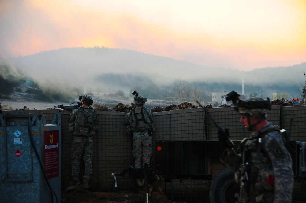 173rd Airborne Brigade Combat Team mission rehearsal exercise