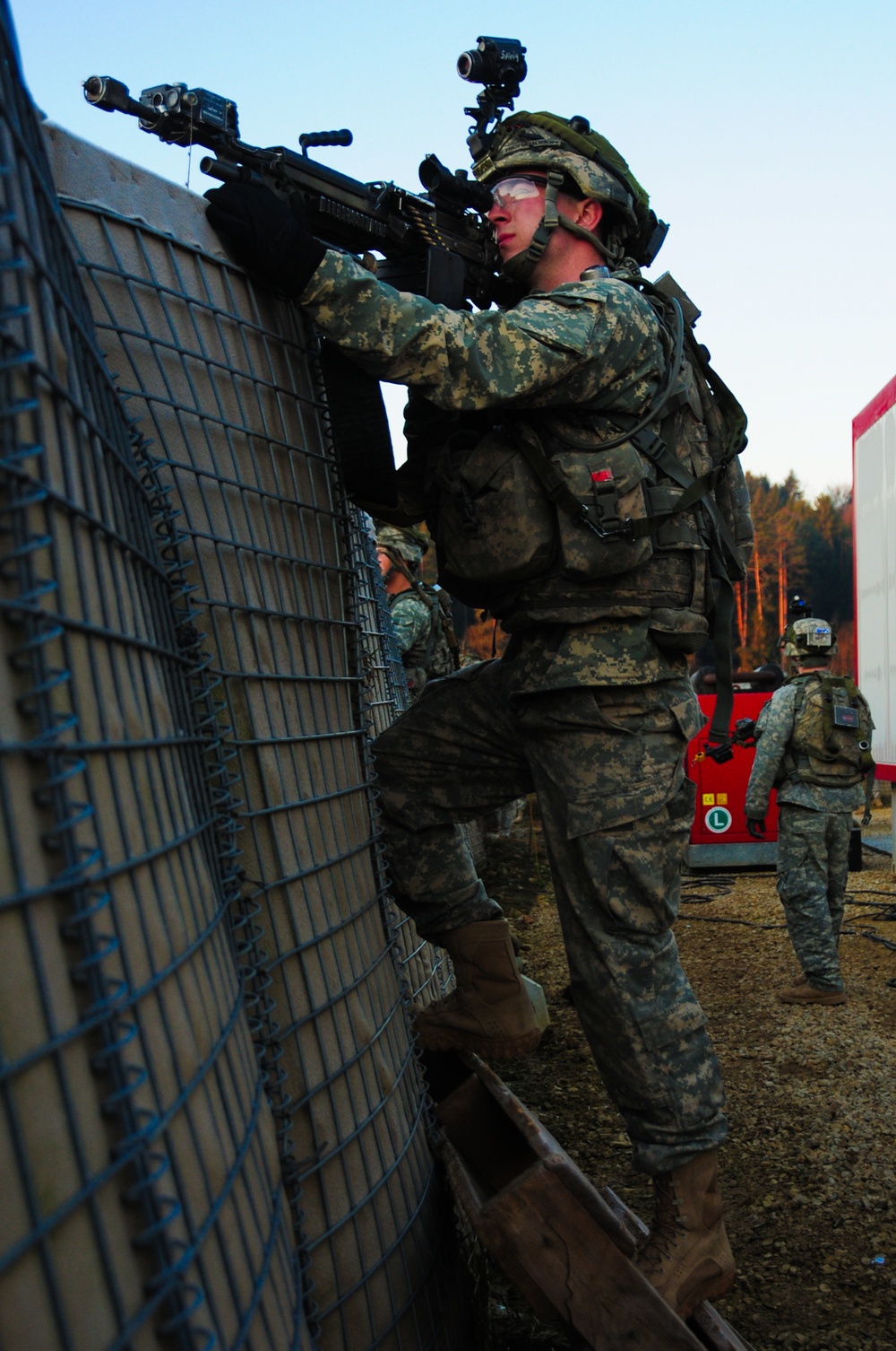 173rd Airborne Brigade Combat Team mission rehearsal exercise