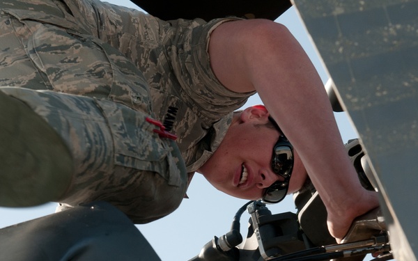 Maintainers keep rescue helicopters flying