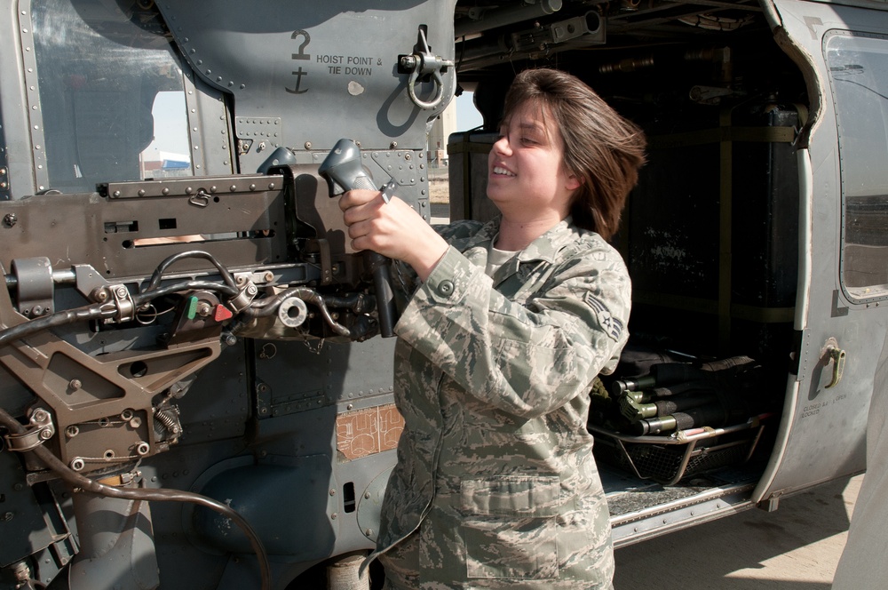 Maintainers keep rescue helicopters flying