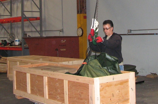 DLA Distribution San Joaquin provides tents, other essential kits to military
