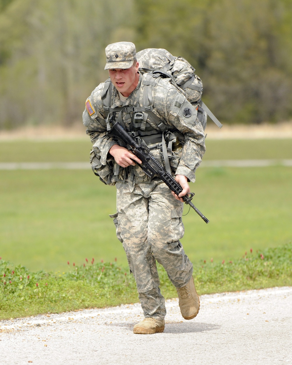 Spc. Roberts competes in Mississippi Army National Guard Best Warrior Competition