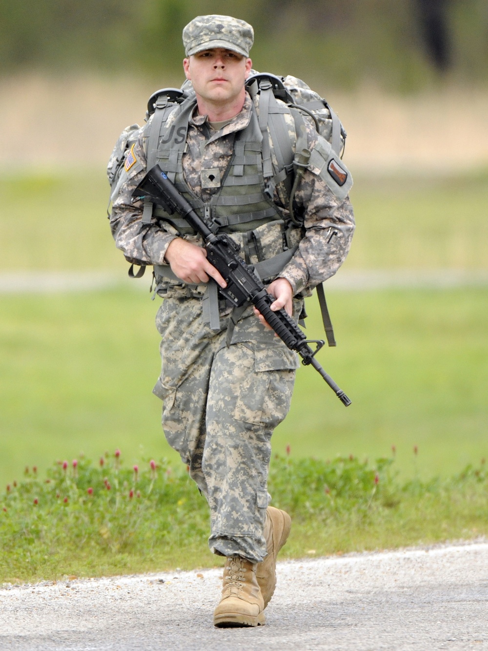 Spc. Groves competes in Mississippi Army National Guard's Best Warrior Competition