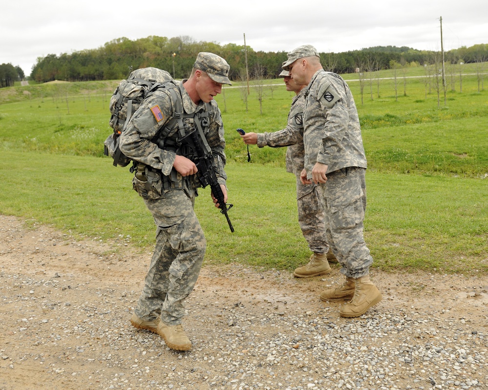 Spc. Roberts competes in Mississippi Army National Guard's Best Warrior Competition