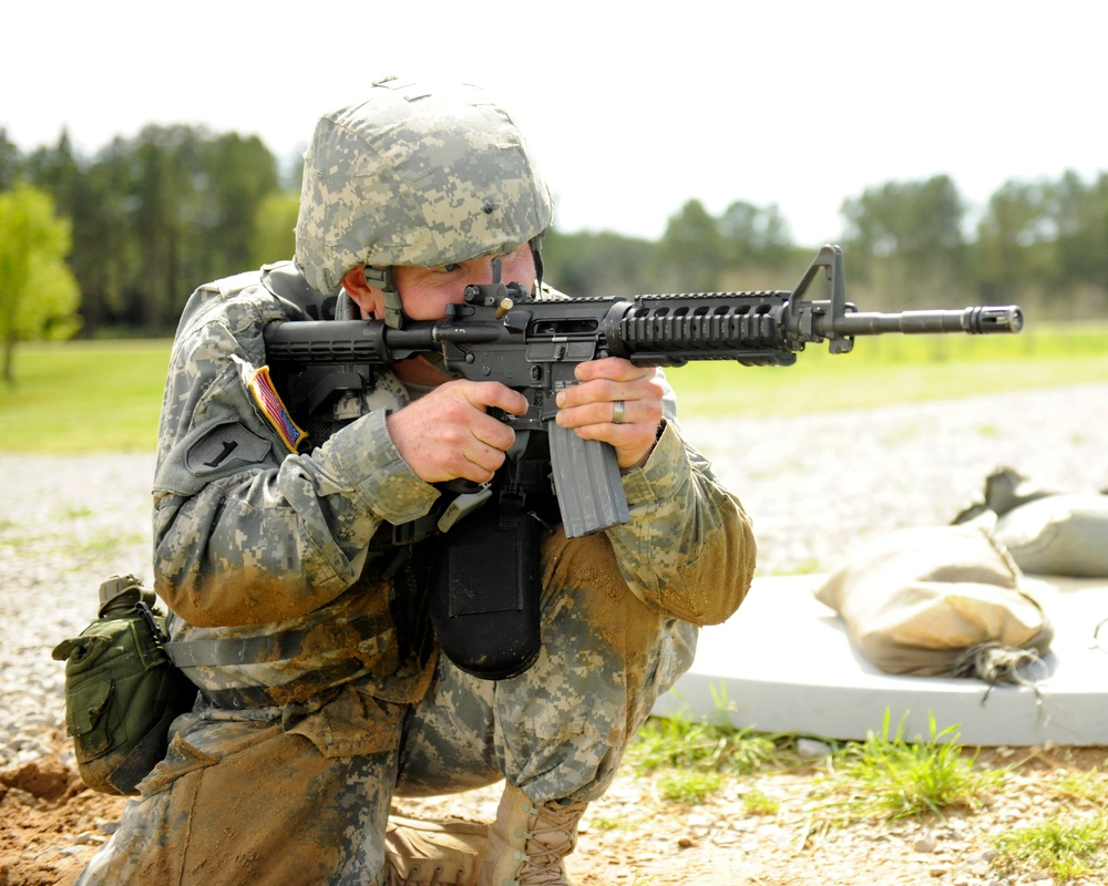 Spc. Higgins competes in Mississippi Army National Guard's Best Warrior Competition