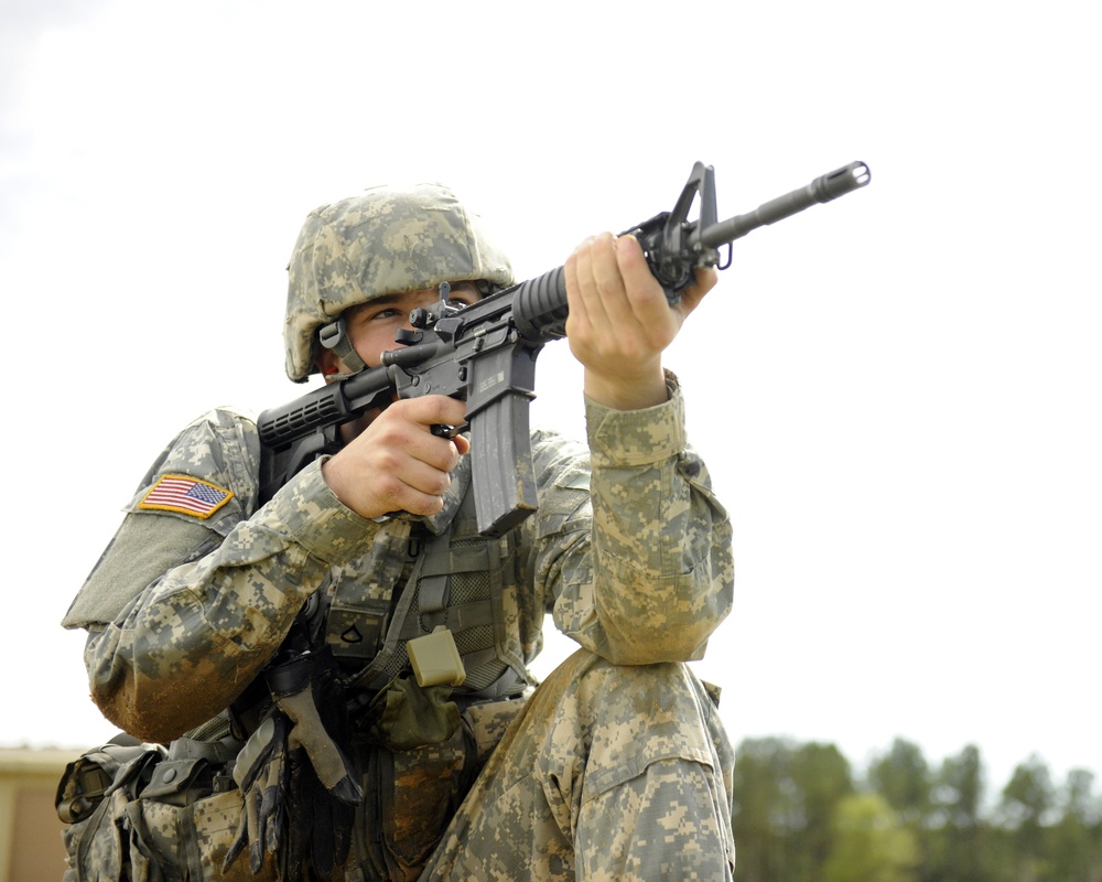 Pfc. Delgaicco competes in Mississippi Army National Guard Best Warrior Competion