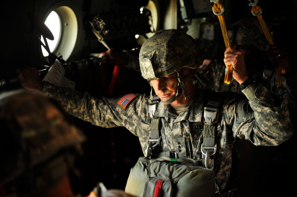 T-11 parachute jump