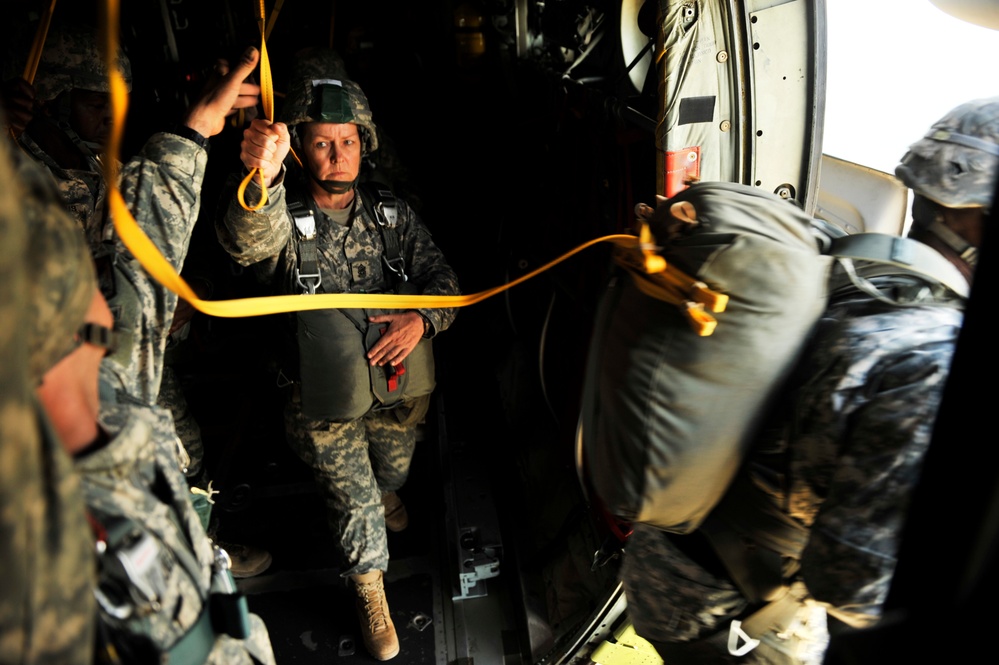 T-11 parachute jump